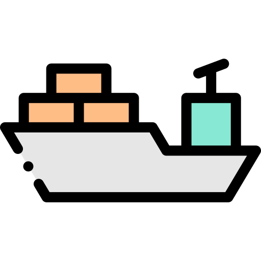 Cargo ship icône