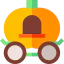 Pumpkin carriage icon 64x64