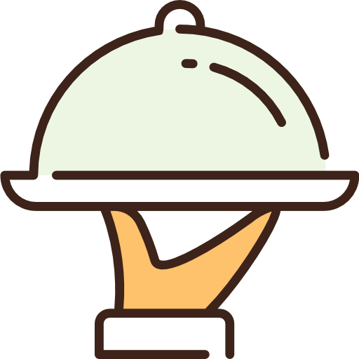 Serving dish icon