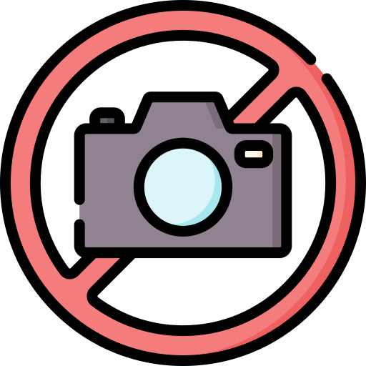 No camera icon