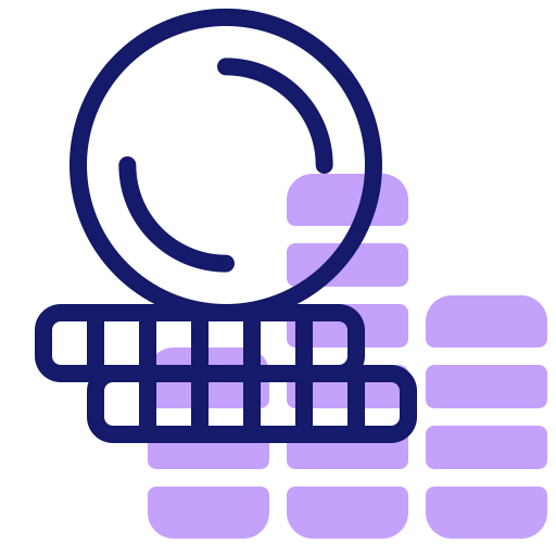 Stack of coins icon