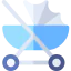 Baby stroller アイコン 64x64