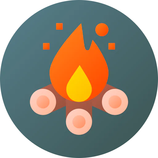 Campfire icon