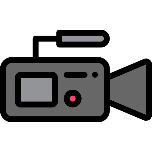 Videocamera biểu tượng