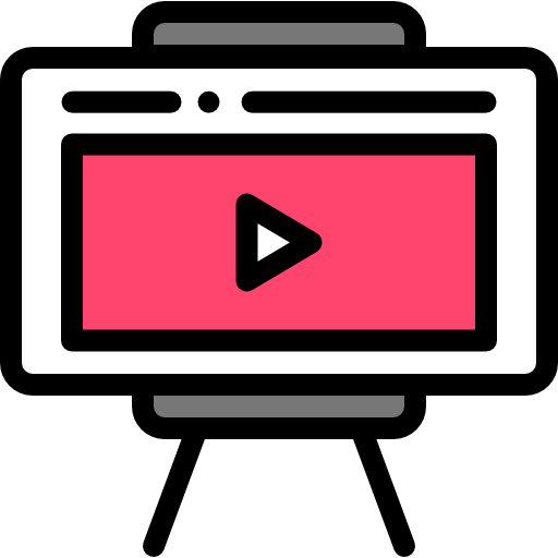 Video presentation icon