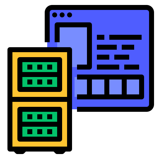 Web hosting icon