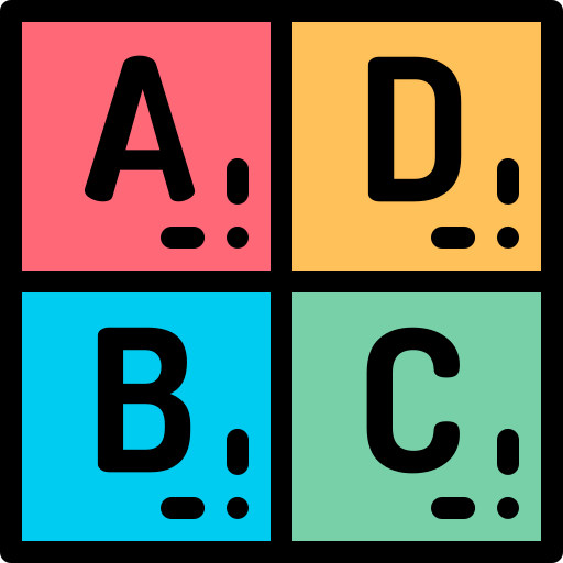Alphabet icône