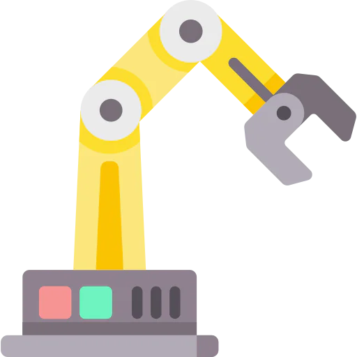Robotic arm biểu tượng