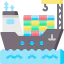 Cargo ship icon 64x64