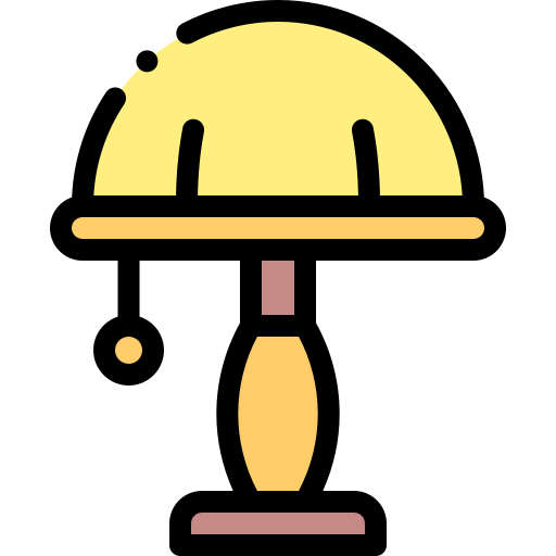 Table lamp icon
