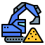 Excavator icon 64x64