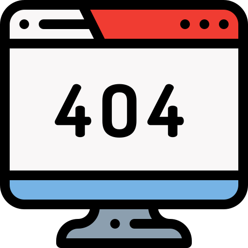 404 error biểu tượng