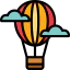 Hot air balloon icon 64x64