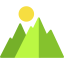 Горы иконка 64x64