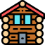 Wooden house Ikona 64x64