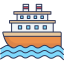 Cruise ship ícono 64x64