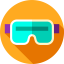 Virtual reality glasses Symbol 64x64