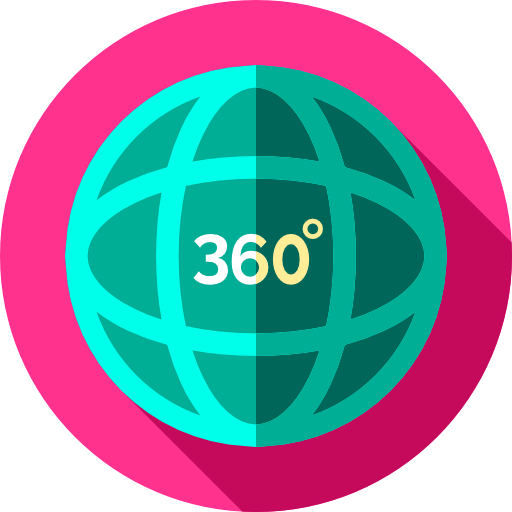 Globe grid icon