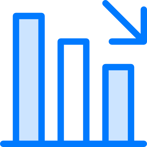 Bar graph icon
