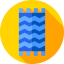 Beach towel icon 64x64
