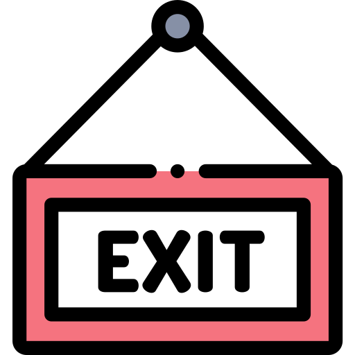 Exit icône