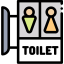 Toilet icône 64x64