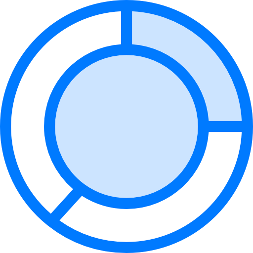 Pie chart biểu tượng