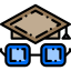 Graduation hat icon 64x64