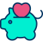 Piggy bank ícone 64x64