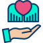 Heart ícone 64x64