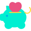 Piggy bank ícone 64x64