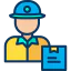 Delivery man ícono 64x64