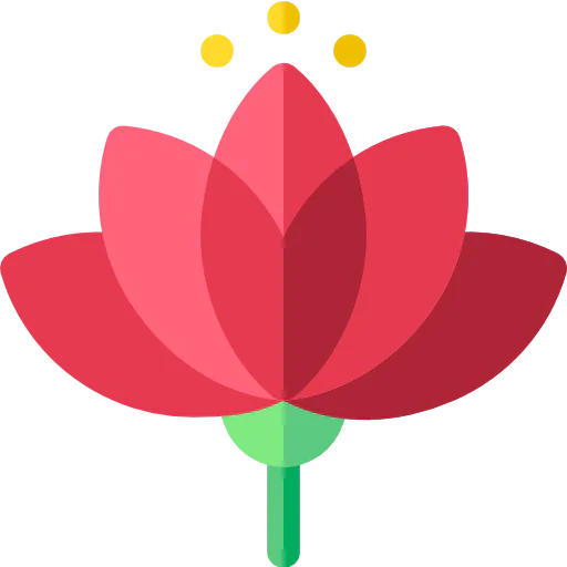 Цветок лотоса иконка
