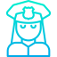 Policewoman icon 64x64