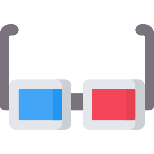 3d glasses icon