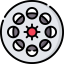 Movie reel ícone 64x64
