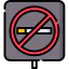 No smoking ícone 64x64