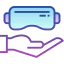 Virtual glasses icon 64x64