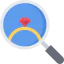 Magnifying glass icon 64x64