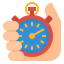 Time tracking icon 64x64