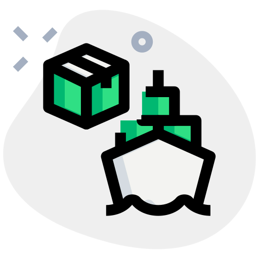 Logistics delivery icon