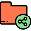 File sharing Ikona 64x64