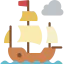 Pirate ship іконка 64x64