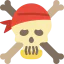 Skull and bones іконка 64x64