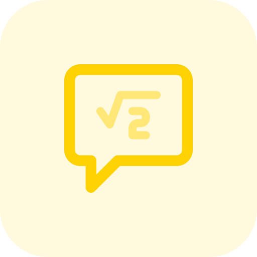 Square root icon