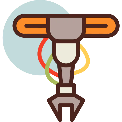 Robotic hand icon
