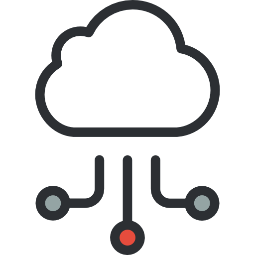 Cloud computing アイコン