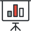 Bar chart ícone 64x64