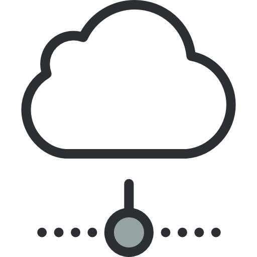 Cloud computing icon