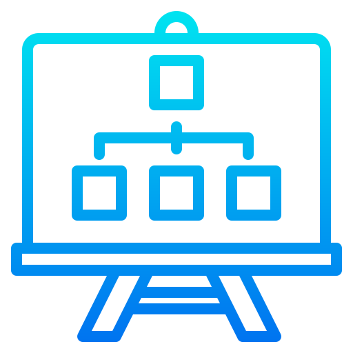 Flow chart icon